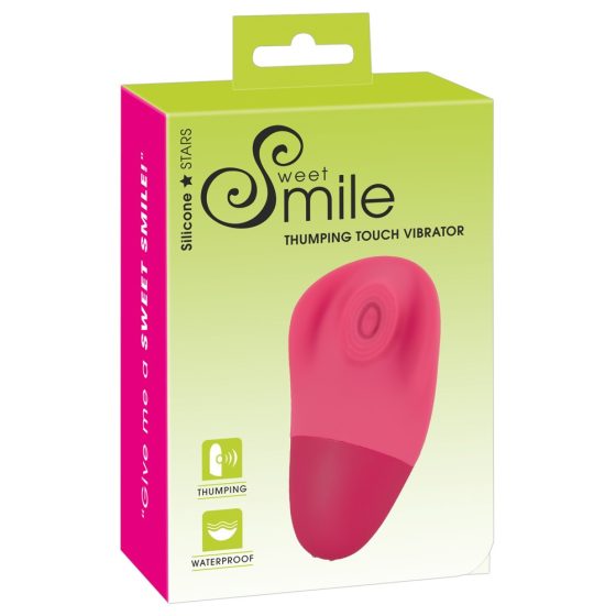 Tocco Pulsante SMILE - Vibratore per Clitoride a Ricarica (rosa)