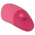 SMILE Thumping Touch - vibratore clitorideo pulsante, ricaricabile (rosa)
