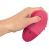 SMILE Thumping Touch - vibratore clitorideo pulsante, ricaricabile (rosa)
