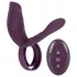 Couples Choice - anello fallico ricaricabile con telecomando - silicone viola