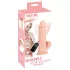Nature Skin - vibratore con telecomando - realistico - color carne