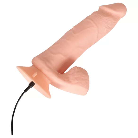 Nature Skin - vibratore con telecomando - realistico - color carne