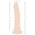 Vibratore in silicone naturale con ventosa