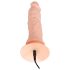 Vibratore in silicone naturale con ventosa