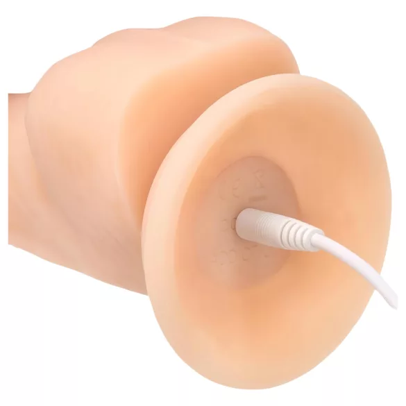 Naked Addiction - vibratore rotante - realistico 20 cm - color carne
