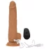 Naked Addiction Thrusting 9 - vibratore spingente realistico - nero 23cm