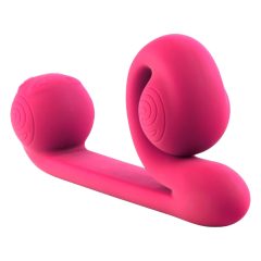   Snail Vibe Duo - Vibratore stimolante ricaricabile 3in1 (rosa)