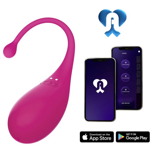 Adrien Lastic Palpitation - uovo vibrante smart (rosa)
