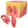 We-Vibe Chorus - vibratore di coppia controllato tramite app (arancione)