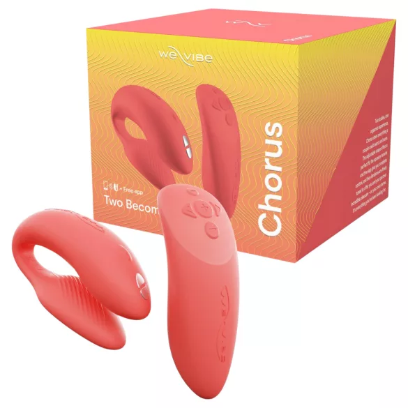 We-Vibe Chorus - vibratore di coppia controllato tramite app (arancione)