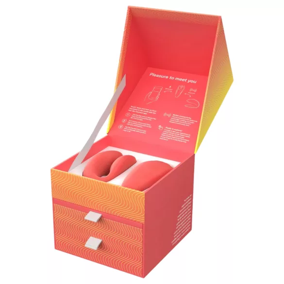 We-Vibe Chorus - vibratore di coppia controllato tramite app (arancione)
