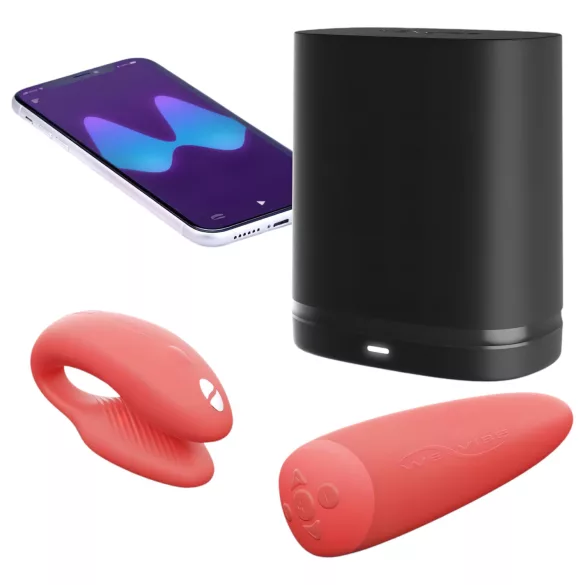 We-Vibe Chorus - vibratore coppia ricaricabile intelligente - arancione