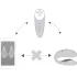 We-Vibe Chorus - vibratore di coppia controllato tramite app (arancione)