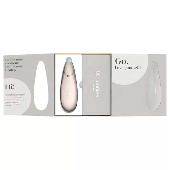 Womanizer Premium 2 - stimolatore clitoride ad aria - bianco