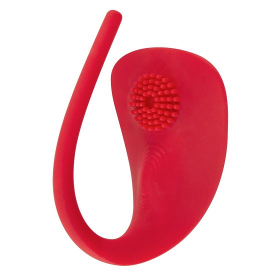 SMILE Stimolatore Clitorideo Wireless Sottile per Slip - Ricaricabile (Rosso)