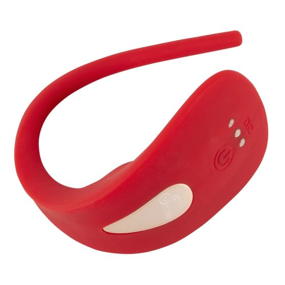 SMILE Stimolatore Clitorideo Wireless Sottile per Slip - Ricaricabile (Rosso)