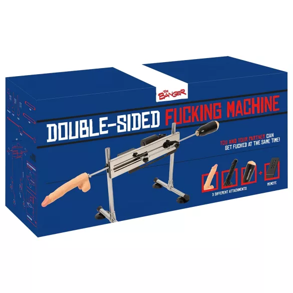 The Banger Fucking Machine - doppia sex machine + 2 dildo e 1 vagina artificiale