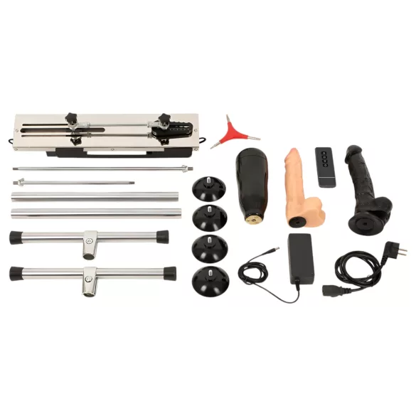 The Banger Fucking Machine - doppia sex machine + 2 dildo e 1 vagina artificiale