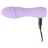Cuties Mini 3 - ricaricabile, impermeabile, vibratore a spirale (viola)