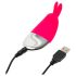 Happyrabbit Mutande - Vibratore clitorideo ricaricabile (rosso)