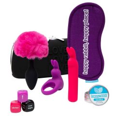   Set Erotico per Coppie Happyrabbit - Kit Vibrante Ricaricabile (7 Pezzi)