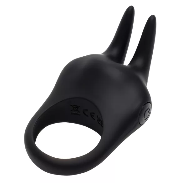 Fifty Shades of Grey - anello fallo vibrante clitoride - silicone nero