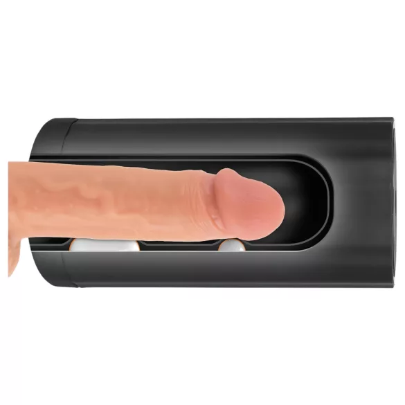Rebel Blow Job - masturbatore uomo ricaricabile 3 funzioni - nero