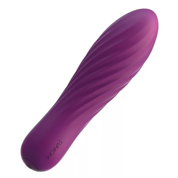Svakom Tulip - mini vibratore ricaricabile - silicone viola