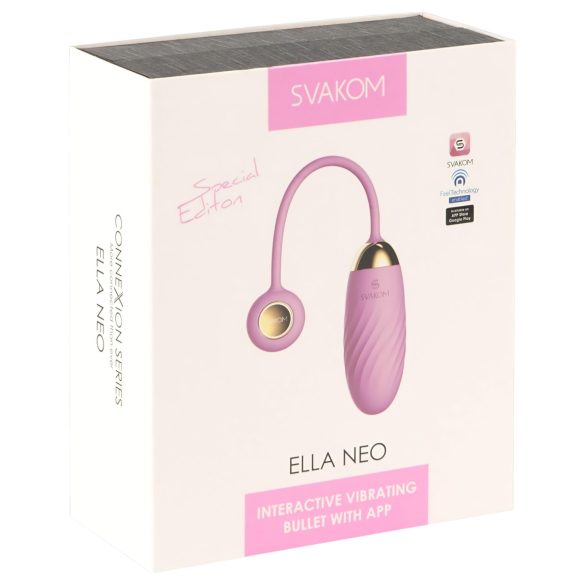 Svakom Ella Neo - elegante ovetto vibrante intelligente (rosa)