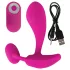 SMILE RC - vibratore punto G ricaricabile wireless - silicone rosa