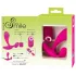 SMILE RC - vibratore punto G ricaricabile wireless - silicone rosa