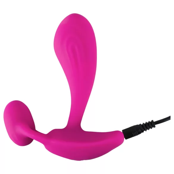 SMILE RC - vibratore punto G ricaricabile wireless - silicone rosa