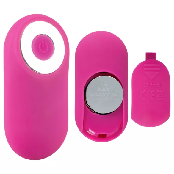 SMILE RC - vibratore punto G ricaricabile wireless - silicone rosa