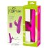 SMILE Rabbit - vibratore rotante con braccio clitorideo (rosa)