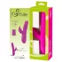 SMILE Rabbit - vibratore ricaricabile rotante e spintaneo con rabbit clitorideo (rosa)