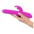 SMILE Rabbit - vibratore rotante con braccio clitorideo (rosa)