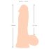 Pelle Naturale - Dildo 20cm (naturale)