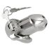 Fetish - gabbia peniena in metallo (argento)