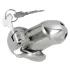 Fetish - gabbia per pene in metallo - argento