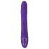 SMILE Triple - vibratore rotante triplo con batterie ricaricabili (viola)