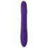 SMILE Triple - vibratore rotante triplo con batterie ricaricabili (viola)