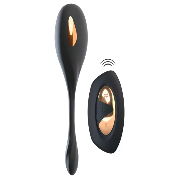 XOUXOU - ricetrasmittente indossabile, vibratore a forma di ovetto elettro (nero)