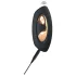 XOUXOU - ricetrasmittente indossabile, vibratore a forma di ovetto elettro (nero)