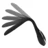 Dilatatore uretrale a spina per pene - dilatatore vibrante ricaricabile (1 cm, nero)
