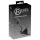 Rebel - anello fallico vibrante con stimolatore testicoli - silicone nero