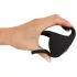 Rebel - anello fallico vibrante con stimolatore testicoli - silicone nero