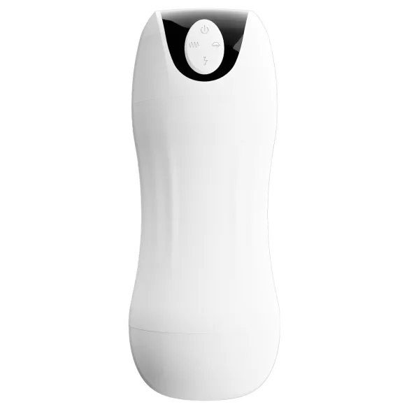 STROKER - masturbatore maschile elettrico con aspirazione e vibrazione - bianco