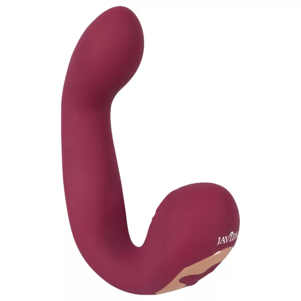 Javida Thumping - vibratore G-Spot e clitoride pulsante (rosso)