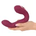 Javida Thumping - vibratore G-Spot e clitoride pulsante (rosso)