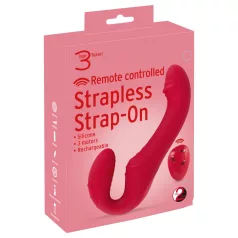  You2Toys - vibratore indossabile senza cinghie con telecomando - rosso
